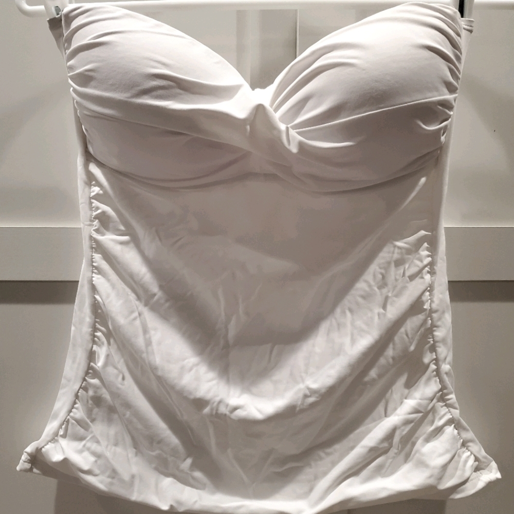 Anne Cole Twist Front Bandeaukini Swim Top